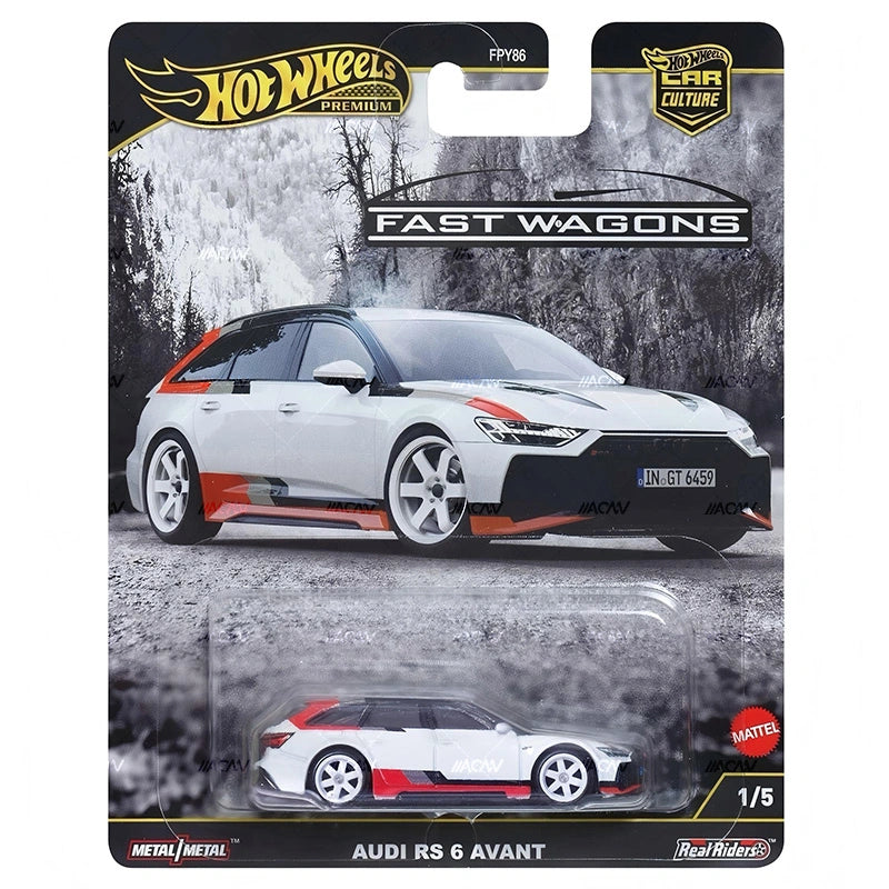 Hot Wheels Car Culture - Audi RS 6 Avant - Fast Wagons - Solid
