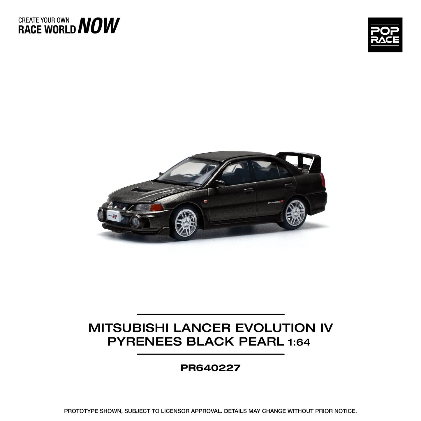 Pop Race Mitsubishi Lancer Evolution IV – Pyreness Black Pearl