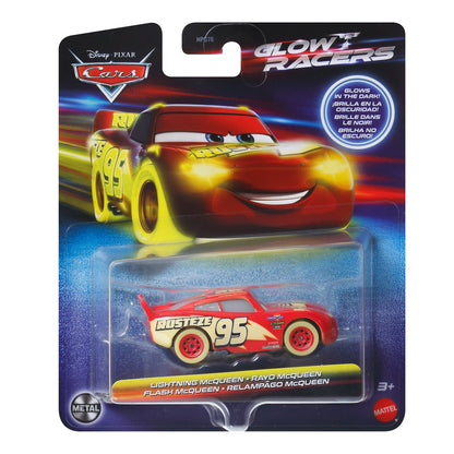 Cars Glow Racers 2026 Mix 1 Vehicle Case of 8