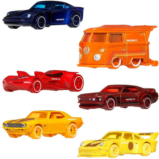 Hot Wheels Silver Series Pantone Sunset Race Mix 1 Vehicle Case of 10