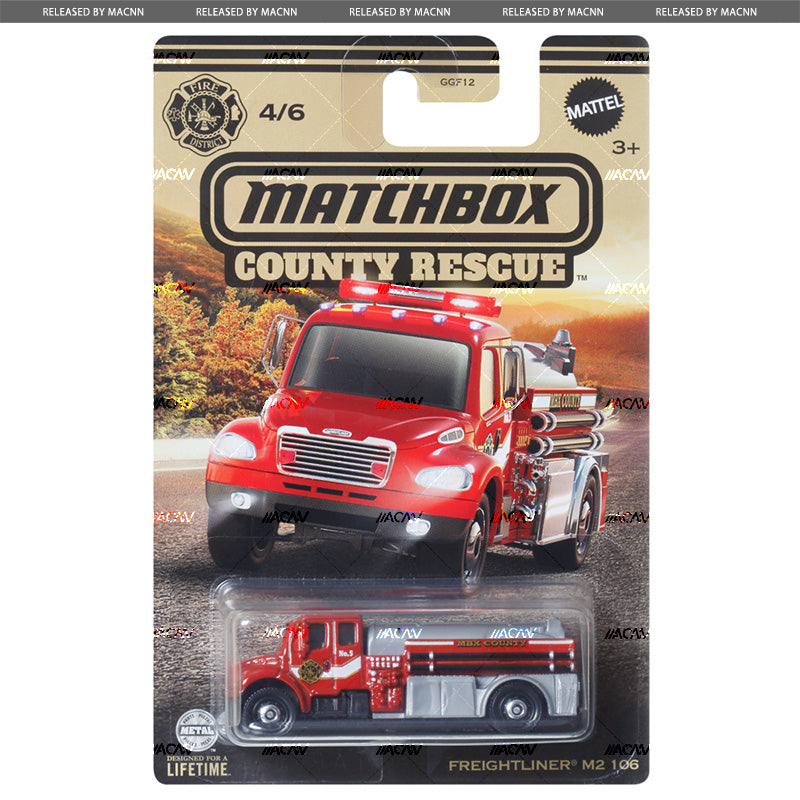 Matchbox Themed County Rescue Mix 2024 A Case