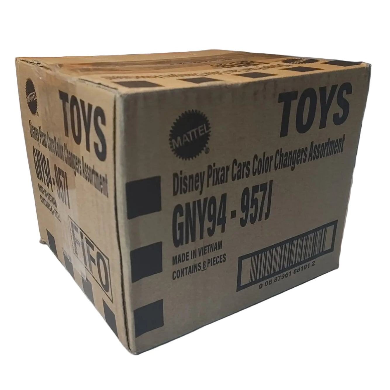 Cars Color Changers 1:55 Scale 2025 Wave 4J Set of 8