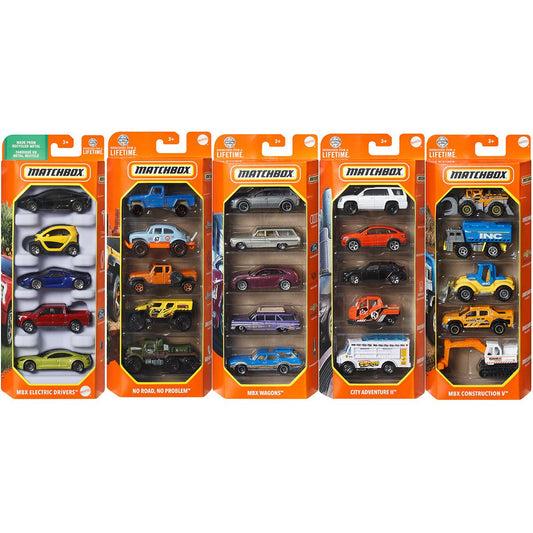 Matchbox Car Collection 5-Pack 2024 Mix 1 (U)