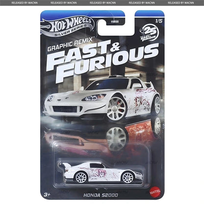 Hot Wheels Fast & Furious Themed Asst 2025 Mix 4L - Graphic Remix