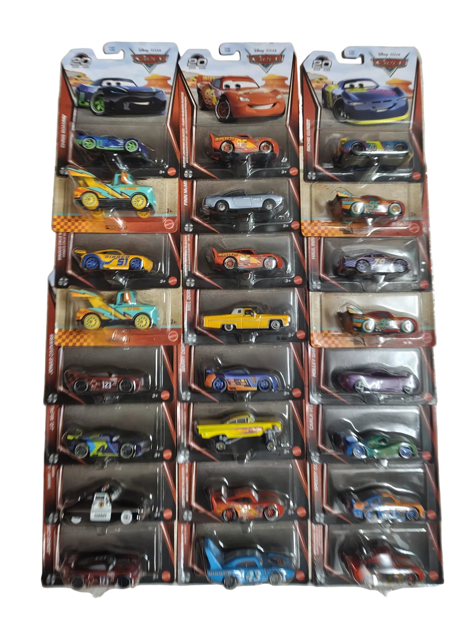 Cars Character Cars 2026 Mix 8H - 20th Anniversary Edition - Case