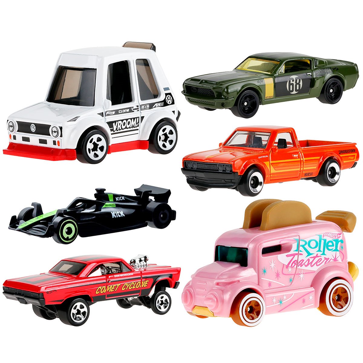 Hot Wheels Basic Car 2026 Wave 9J Case of 72 (Chance of Subaru Impreza WRX Super Treasure Hunt)