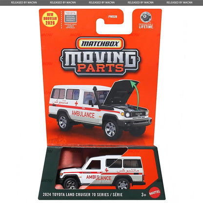 Matchbox Moving Parts 2026 Mix 5N Vehicles Case of 8