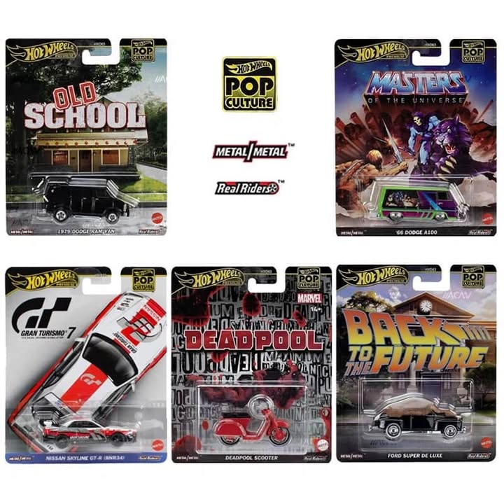 Hot Wheels Premium Pop Culture 2025 - Mix 3J – Hot Match Collectables
