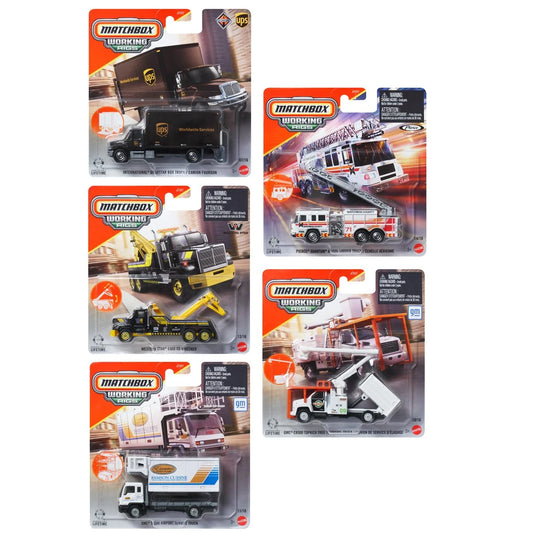 Matchbox Real Working Rigs 2026 Wave 2H - Case of 6