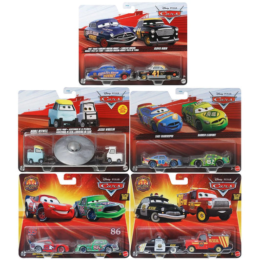 Cars Character Car Vehicle 2-Pack 2025 Mix 4D
