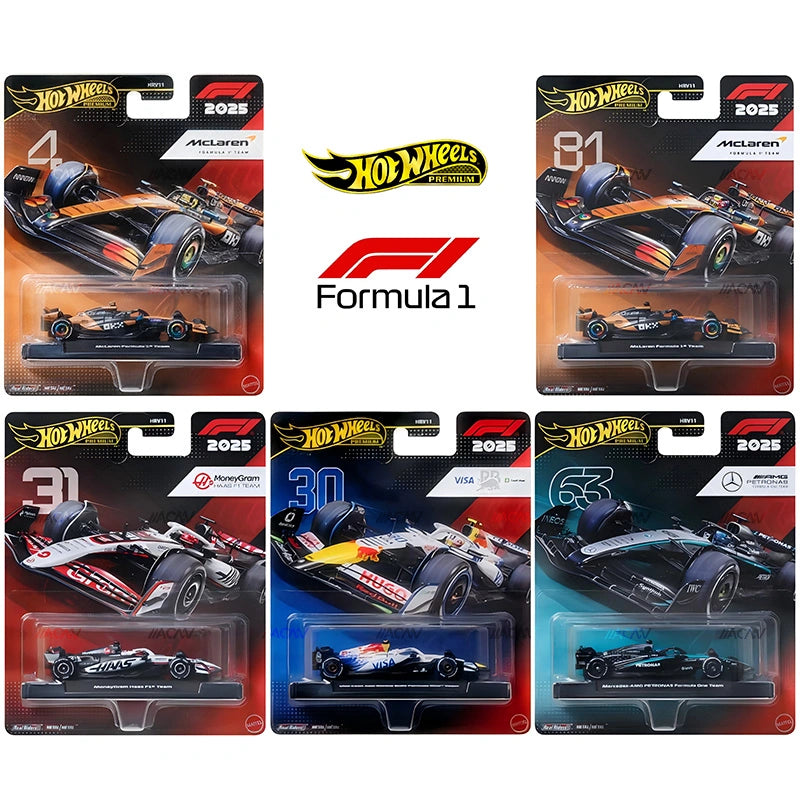 Hot Wheels F1 Formula 1J - Mix 1 2026 (2025 Livery)