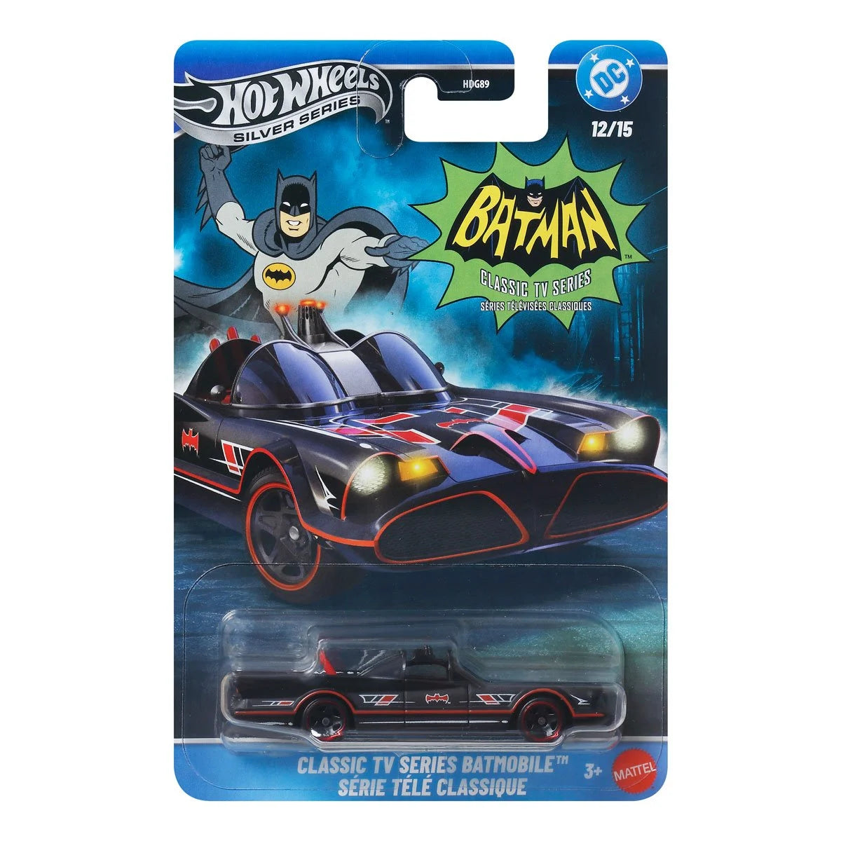 Hot Wheels Batman Themed 2026 Mix 3U Vehicles – Set of 5 or Case of 10