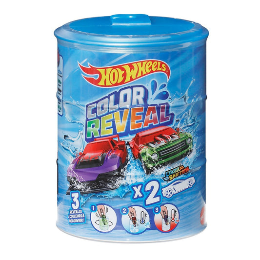 Hot Wheels Color Reveal Vehicle 2-Pack 2025 Mix 2 - Case of 4