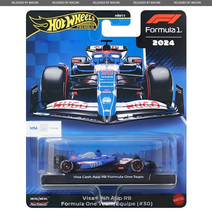 Hot Wheels Formula 1 Premium H Case - Mercedes, McLaren, Red Bull Racing & VCARB (Visa Cash App Racing Bulls) 2025 F1