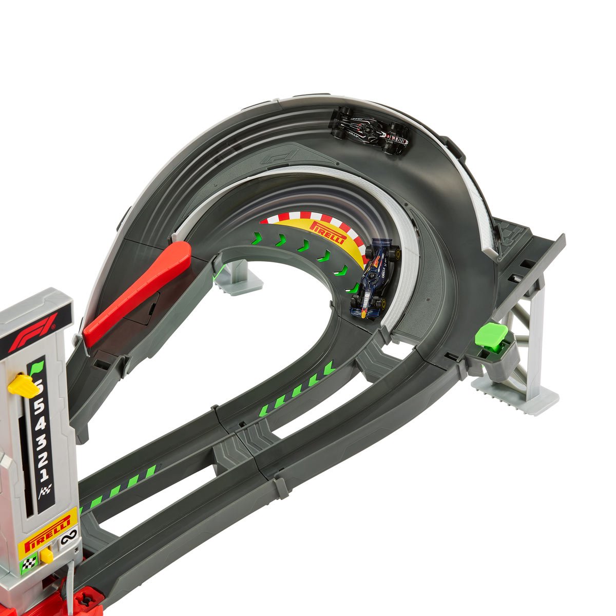 Hot Wheels Racing Formula 1 Grand Prix Trackset with Vehicles F1