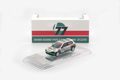 BM Creations 1:64 - Honda Civic EG6 – Castrol 77 National Saloon Car Cup 1993 (HKTSC25)