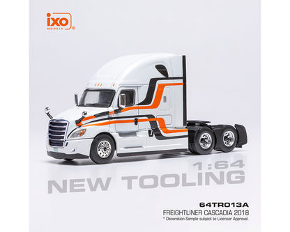 IXO Models 1:64 Freightliner Cascadia 2018 – M White – Limited Edition