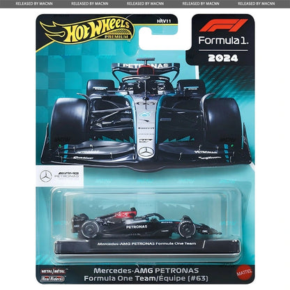 Hot Wheels Formula 1 Premium H Case - Mercedes, McLaren, Red Bull Racing & VCARB (Visa Cash App Racing Bulls) 2025 F1