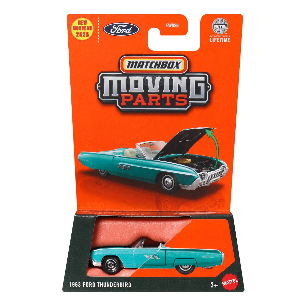 Matchbox Moving Parts 2025 Mix 7G Vehicles