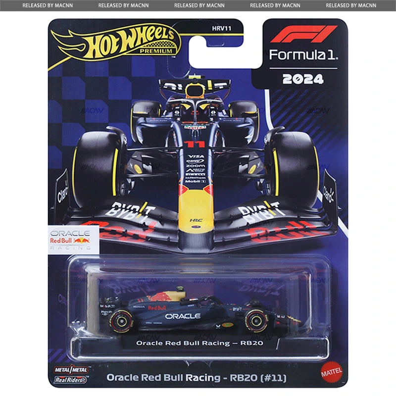 Hot Wheels 1:64 F1 Racing Premium Mix 2G Assortment – McLaren, Williams and KICK Sauber Formula 1 2025