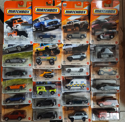 Matchbox Car Collection 2026 Mix 5F Vehicles Case of 24