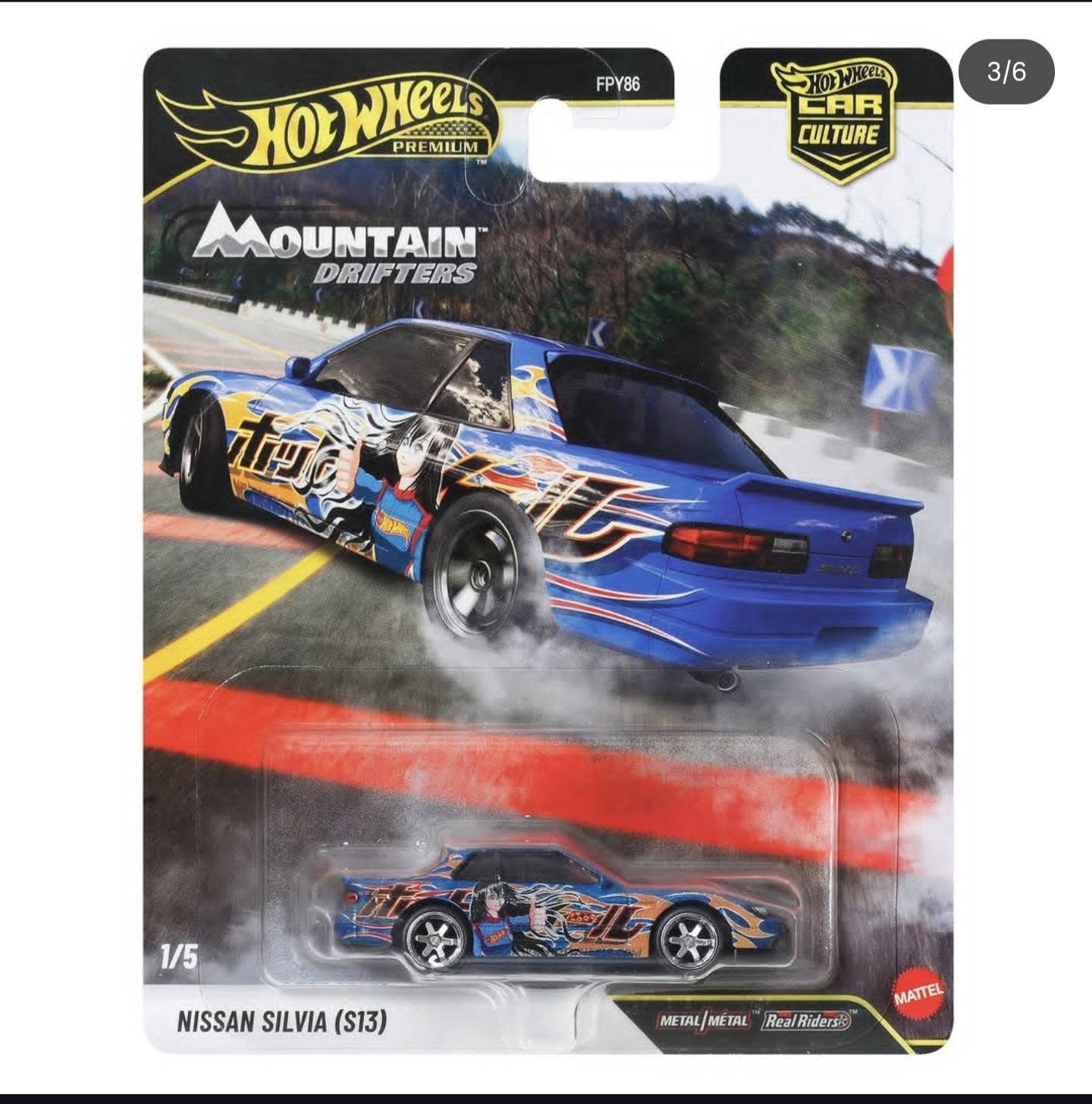 Hot Wheels Car Culture 2027 - Mountain Drifters - Mix 1A