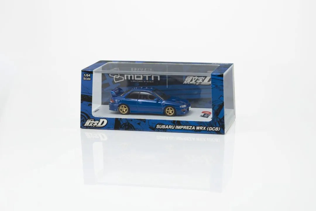 Kyosho Initial D Subaru Impreza WRX STI GC8 – Bunta Fujiwara Blue 1:64