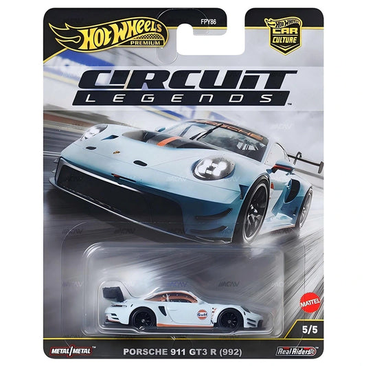 Hot Wheels Car Culture 2025 - Porsche 911 GT3 R (992) - Circuit Legends - Solid
