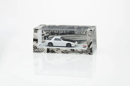 Kyosho Initial D Mazda Savanna RX-7 FC3S – Ryosuke Takahashi White 1:64