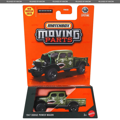Matchbox Moving Parts 2026 Mix 6P Vehicles Case of 8