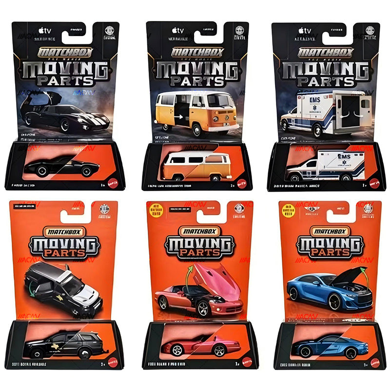 Matchbox Moving Parts 2026 Mix 7Q Case of 8 – Matchbox Movie Vehicles