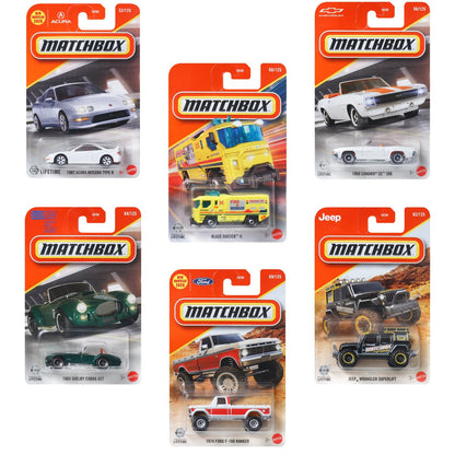 Matchbox Car Collection 2026 Mix 7H Vehicles Case of 24 - Long Card