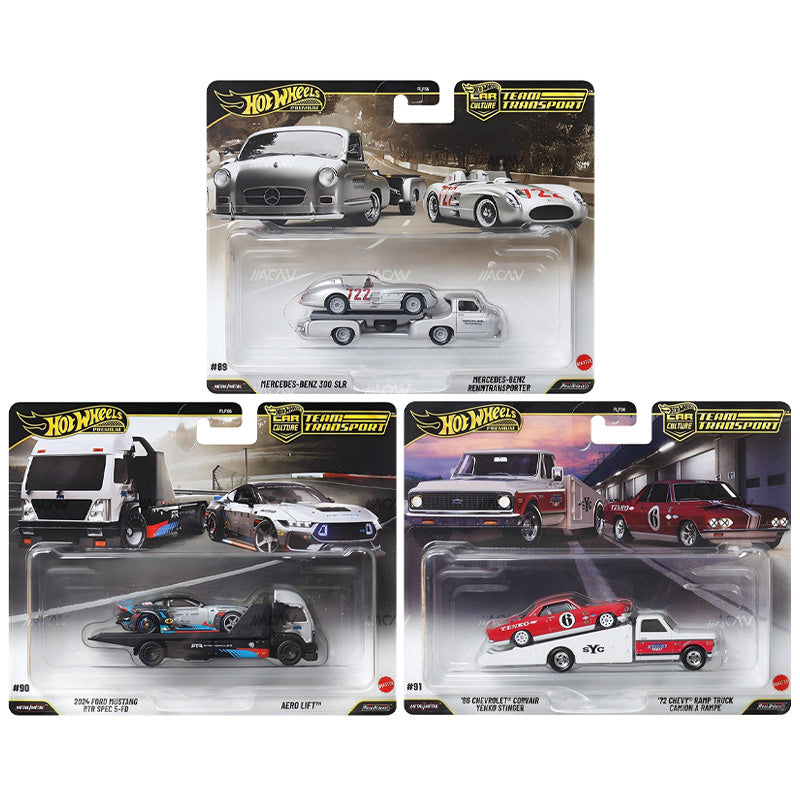 Hot Wheels Car Culture & Team Transport 2026 Factory Set Mega