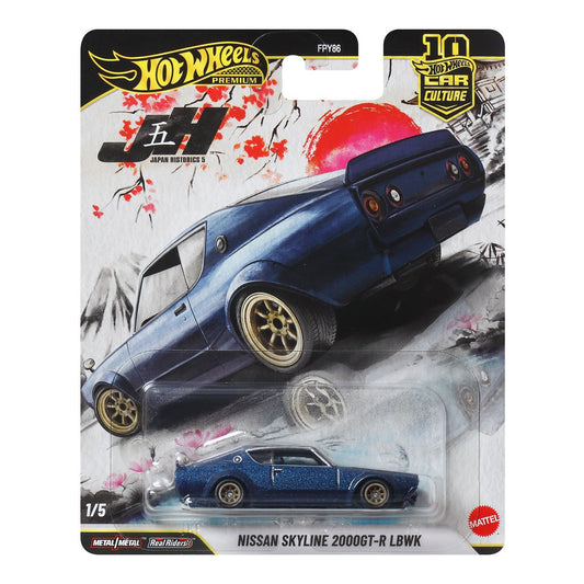 Hot Wheels Car Culture Japan Historics 5 - Nissan Skyline 2000GT-R LBWK