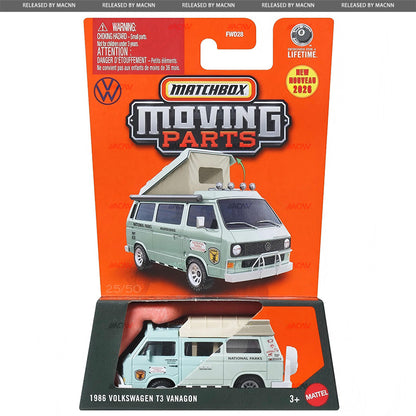 Matchbox Moving Parts 2026 Mix 6P Vehicles Case of 8