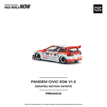 Pop Race Pandem Honda Civic EG6 v1.5 Idemitsu Motion Infinite