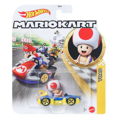 Mario Kart Hot Wheels 2025 Mix 6T - Set of 8 Cars