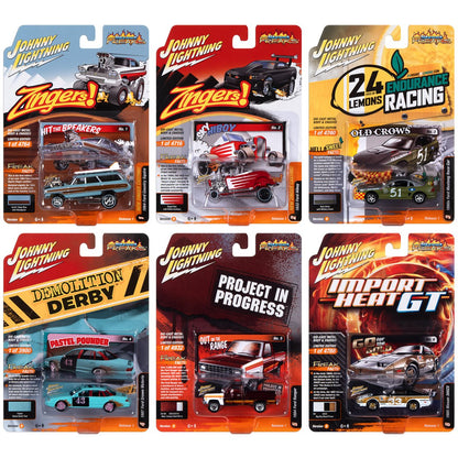 Johnny Lightning Street Freaks 2023 Release 1 Version B 1:64 Scale Die-Cast Metal Vehicle