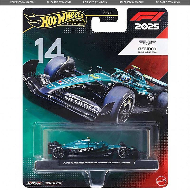 Hot Wheels Formula 1 F1 2026 Mix 4M Vehicle Case of 8 Ferrari (2025 Livery)