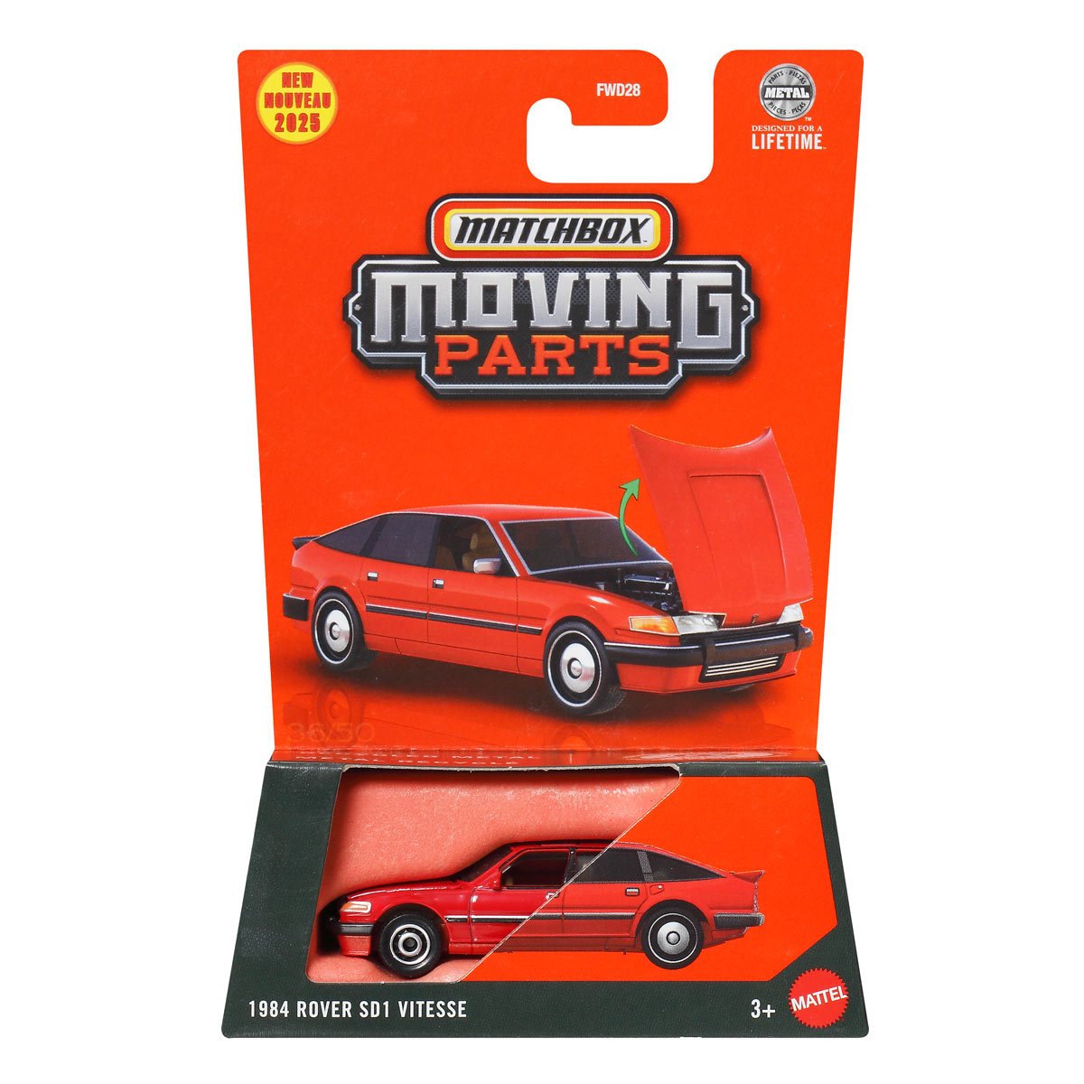 Matchbox Moving Parts 2025 Mix 7G Vehicles