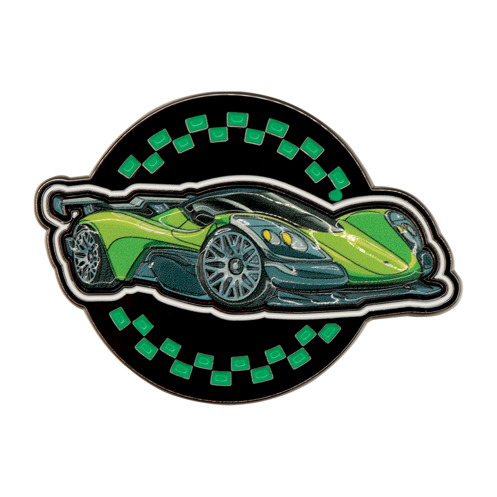 Hot Wheels - Mystery Pin Badges CDU Containing 12 Packs