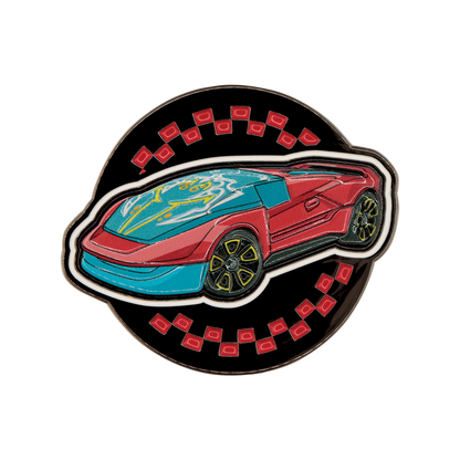 Hot Wheels - Mystery Pin Badges CDU Containing 12 Packs