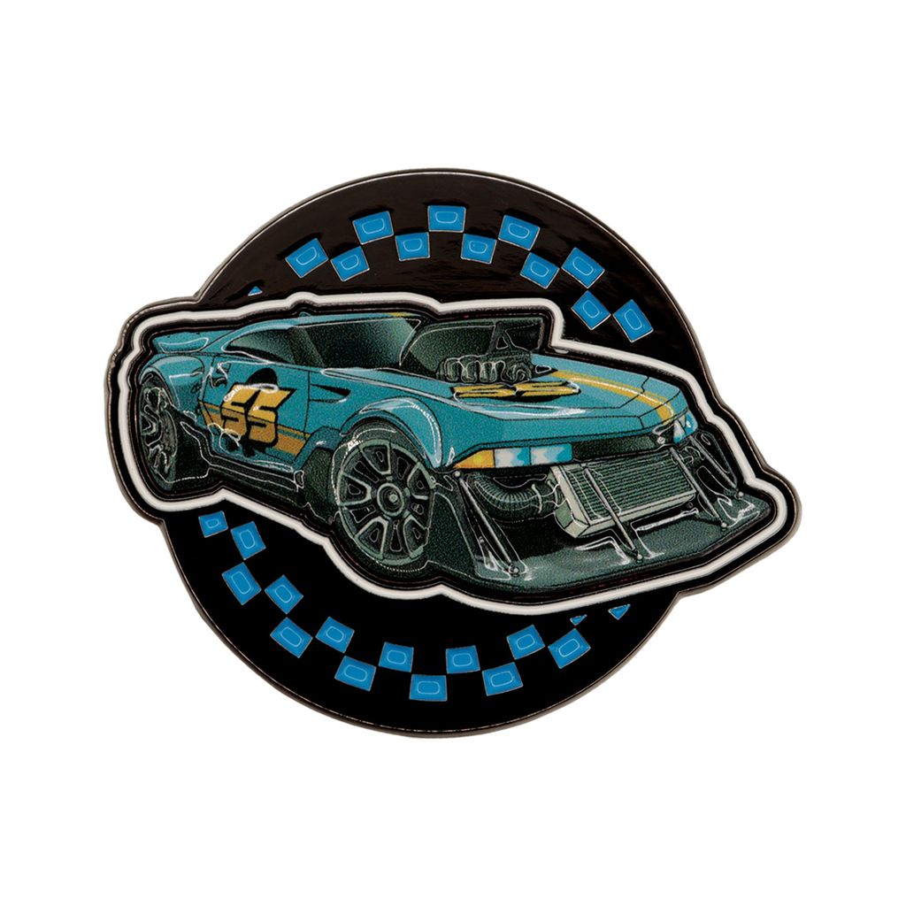Hot Wheels - Mystery Pin Badges CDU Containing 12 Packs