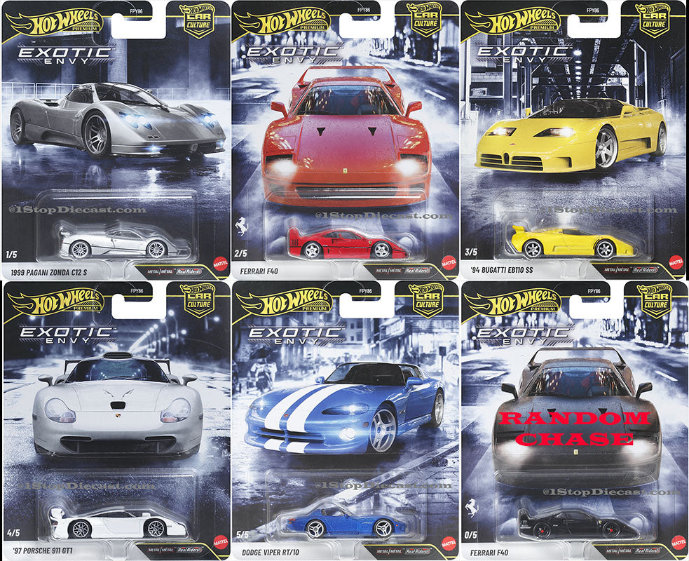 Hot Wheels Car Culture 2027 - Exotic Envy - Mix 2B