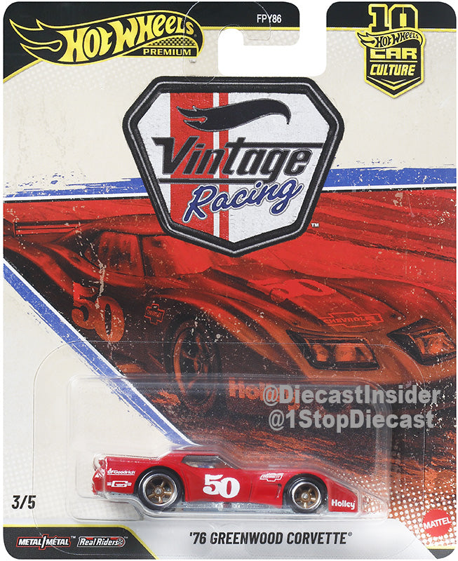 Hot Wheels Car Culture 2026 - Mix 5T - Vintage Racing – Hot Match