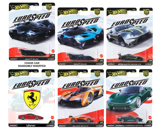 Hot Wheels Car Culture 2025 - Euro Speed - Mix 6L