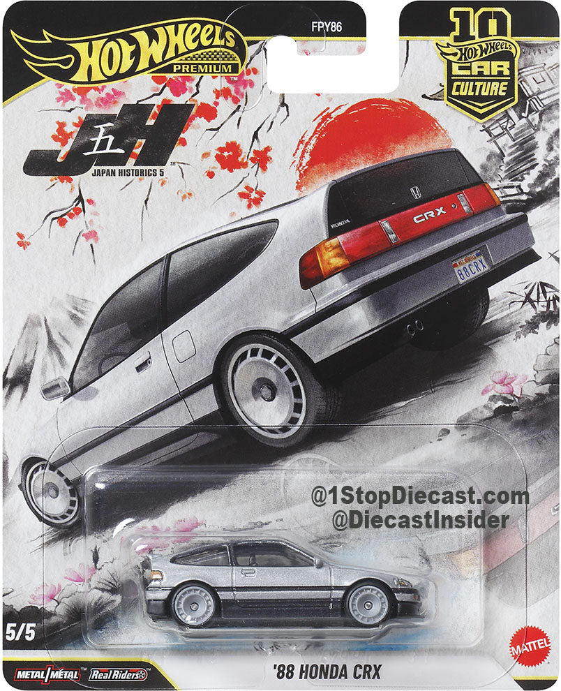 Hot Wheels Car Culture 2026 - Mix 1P Japan Historics 5
