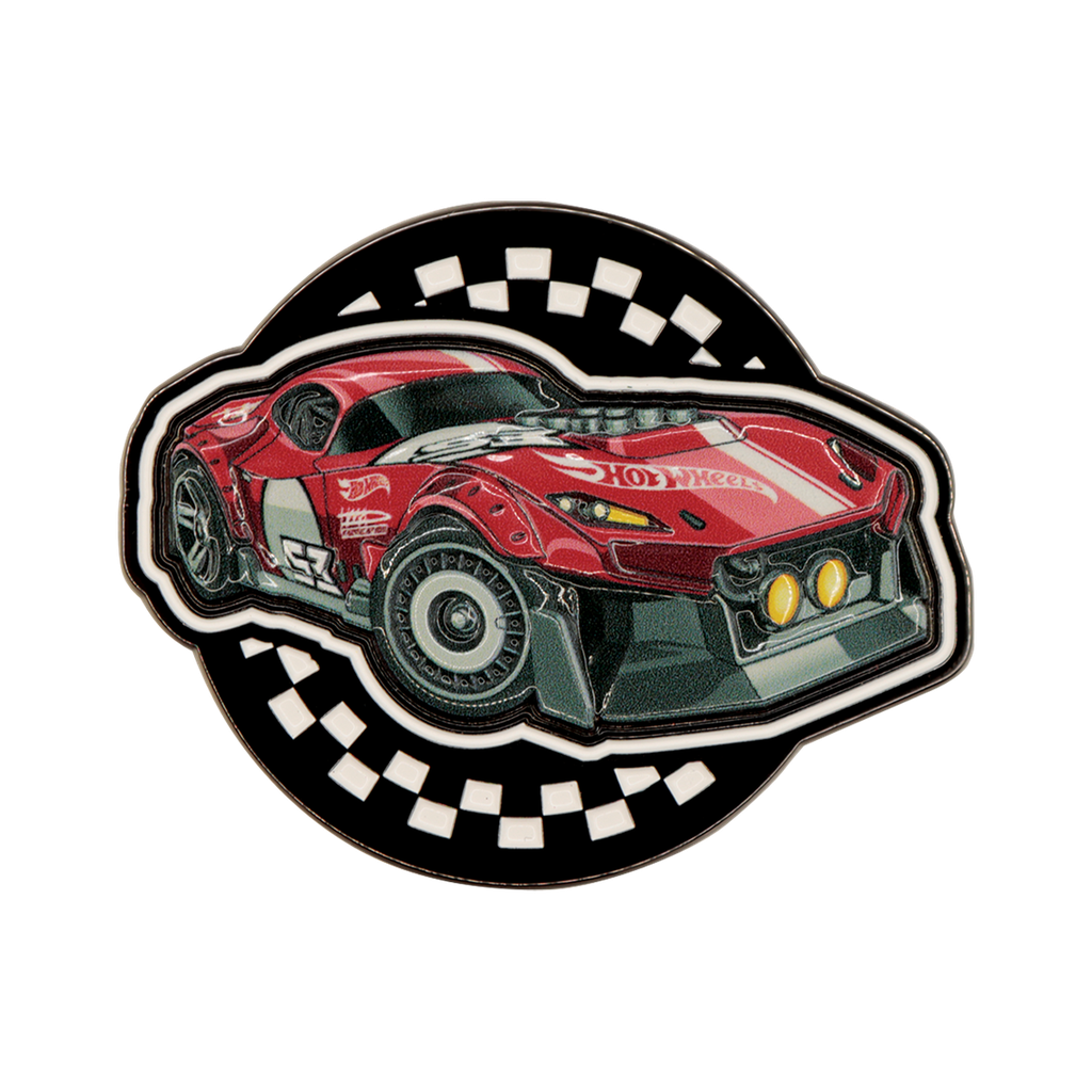 Hot Wheels - Mystery Pin Badges CDU Containing 12 Packs