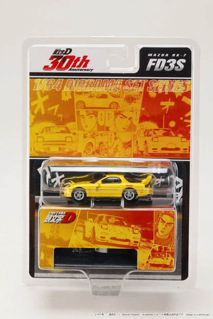 Hobby Japan - Mazda RX-7 (FD3S) RedSuns Keisuke Takahashi VS Takumi Fujiwara Initial D