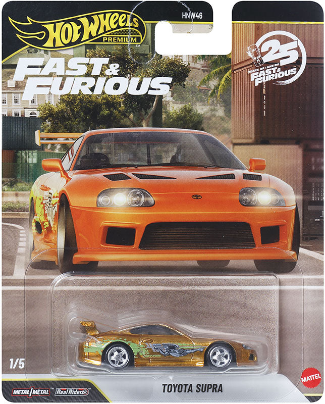 Hot Wheels Fast and Furious 2026 Mix 4R Vehicle Case of 10 (Includes Chase Supra)